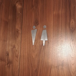 Навигационная табличка "Туалет" - изображение 1
