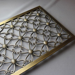 Декоративная решетка с орнаментом - изображение 1