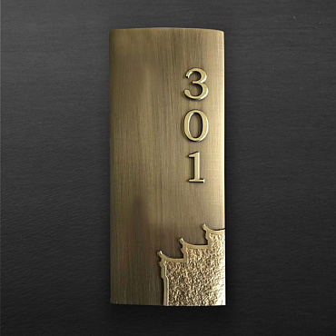 Вывеска латунная - FH-2768 - изображение 1 Вывеска латунная - FH-2768 - изображение 1