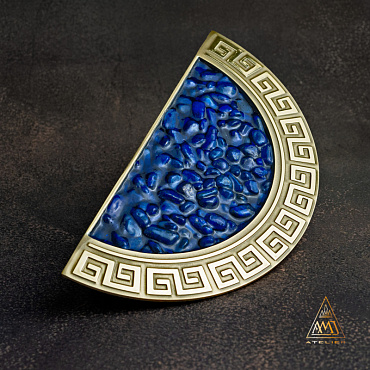 Ручка-доля мебельная "Лазурит" - изображение 1 Ручка-доля мебельная "Лазурит" - изображение 1