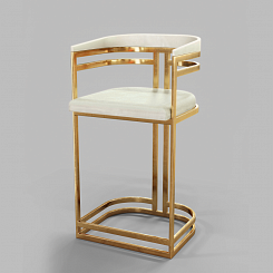 Дизайнерский стул из латуни - изображение 1