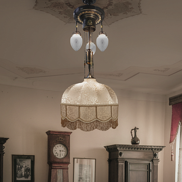 Светильник под старину с лифт-подъёмником - изображение 1 Светильник под старину с лифт-подъёмником - изображение 1