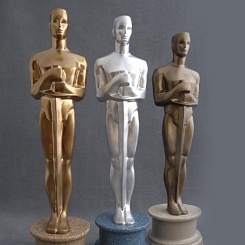 Фигурка "Оскар" из полимеров с порошковым покрытием - изображение 1